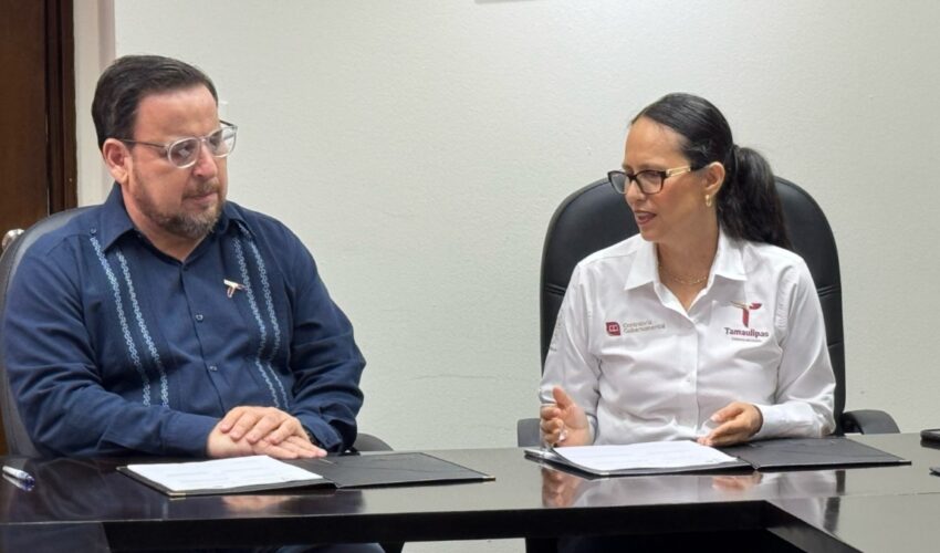 Celebran SET y SABG convenio de colaboración por la niñez y juventud tamaulipeca