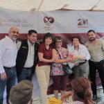 Entrega SEBIEN apoyos del Programa Alimentando tu Bienestar en Altamira