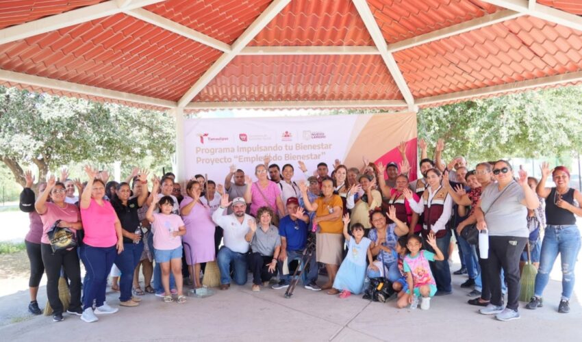 Beneficia el empleo temporal a zonas vulnerables de Tamaulipas