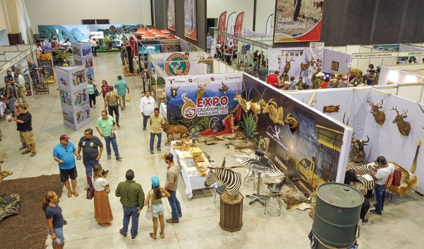 Reafirma Tamaulipas liderazgo en turismo cinegético con la Expo Caza y Pesca 2024