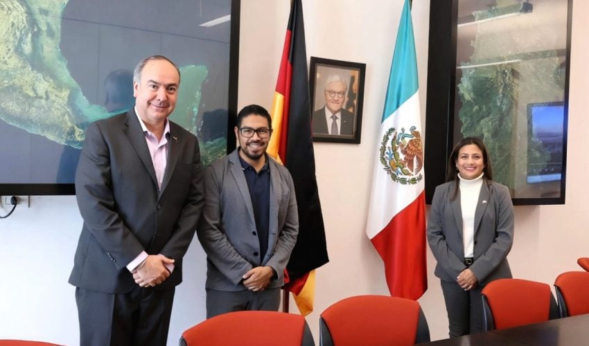 La Representación de Tamaulipas y la Embajada de Alemania inician relaciones tendientes a estrechar lazos económicos, culturales y sociales