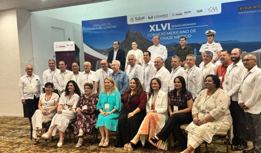 COESAMED Tamaulipas participa en la XLVI Sesión Ordinaria del Consejo Mexicano de Arbitraje Médico