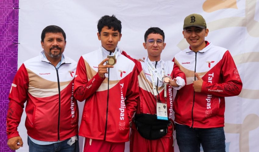 Tamaulipas arranca con cuatro medallas en el primer día de paranatación en los Paranacionales CONADE 2024