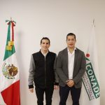 Se reúne INDE Tamaulipas con Rommel Pacheco, director de la CONADE