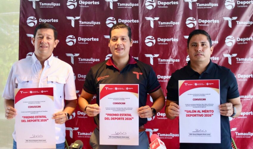 Presenta INDE convocatoria al Premio Estatal del Deporte 2026