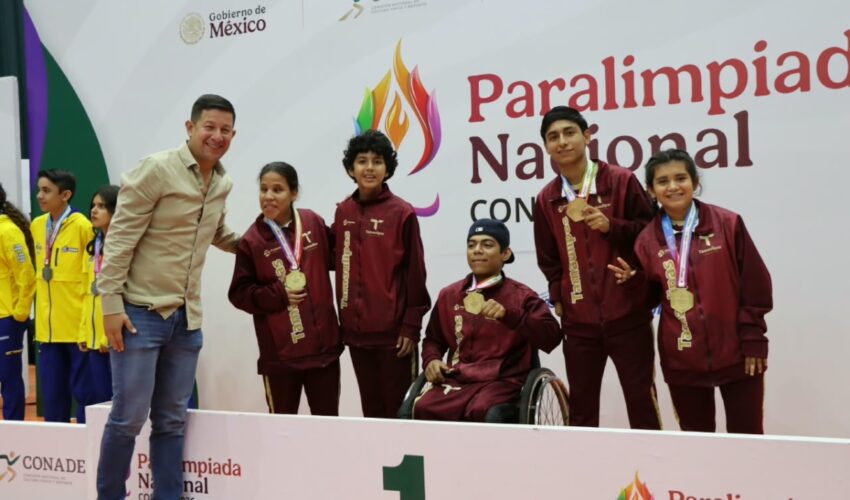 Tamaulipas sigue destacando en la Paralimpiada Nacional 2026