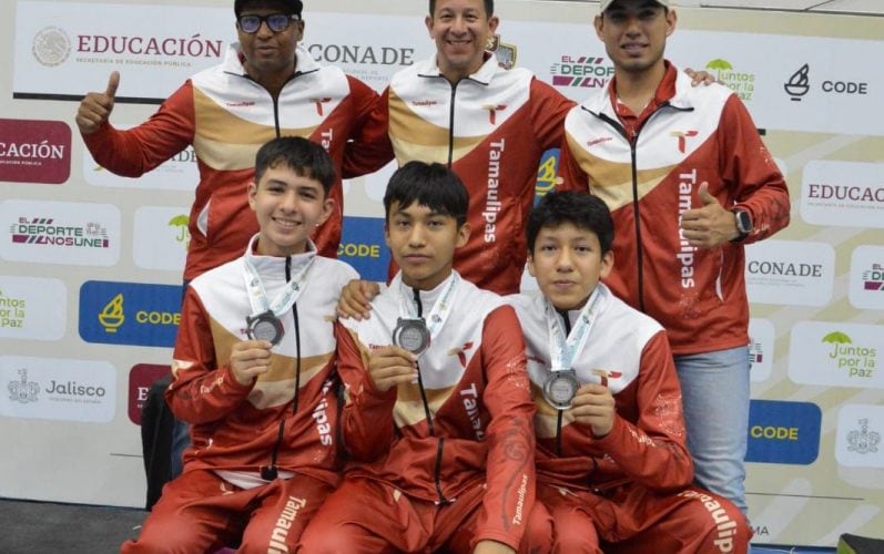 Tamaulipas suma más medallas en los Nacionales CONADE 2024 con Esgrima