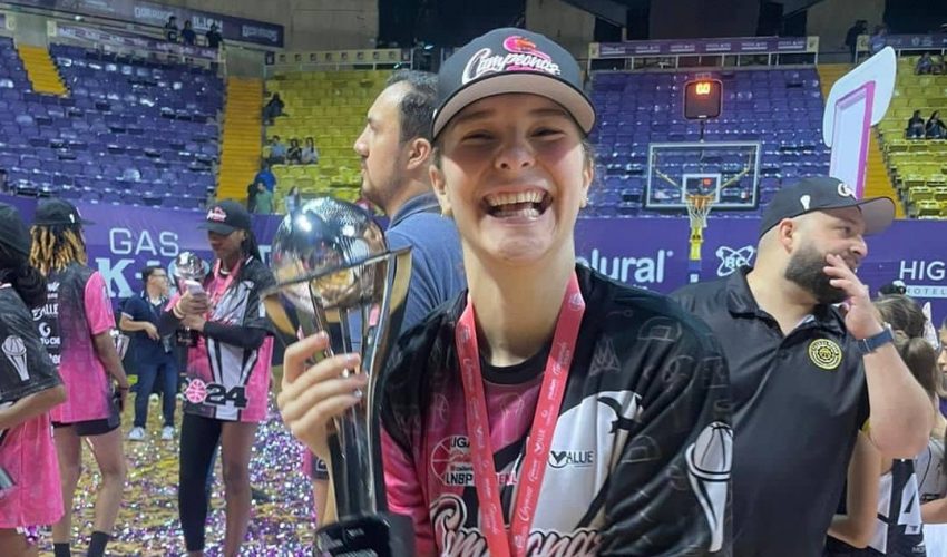 Daniela Soto es histórica en el básquetbol tamaulipeco