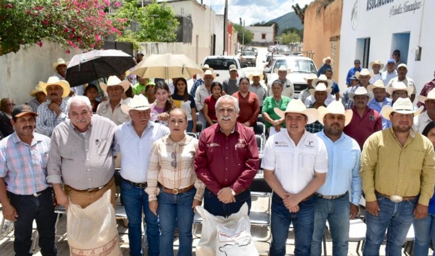 Reciben insumos productores pecuarios del altiplano