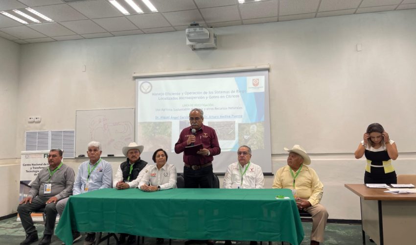 Asiste secretario de Desarrollo Rural a la inauguración del Congreso Internacional de Cítricos