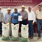 Productores citrícolas del municipio de Llera reciben 85 toneladas de fertilizante