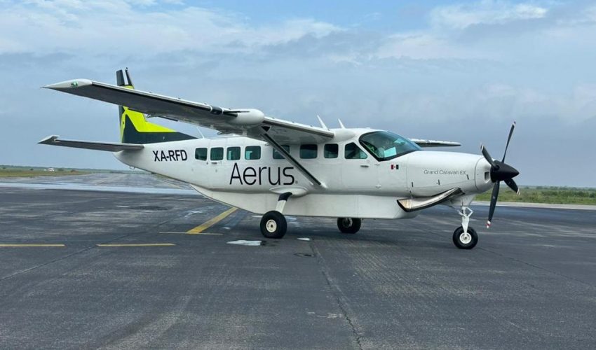 Aerus anuncia más rutas aéreas en Tamaulipas