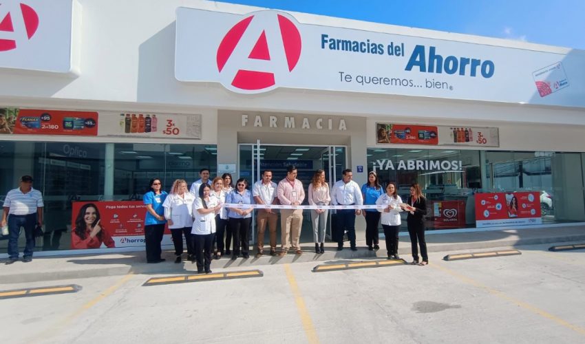 Inauguran cinco sucursales de Farmacias del Ahorro en Victoria