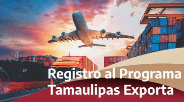 Registro al Programa Tamaulipas Exporta