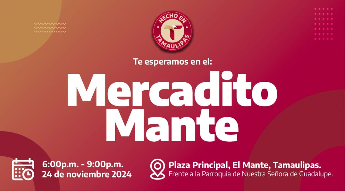 Convocatoria Mercadito Mante 2024