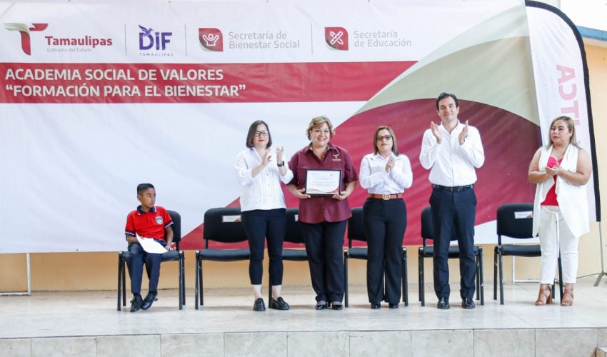 Impulsa DIF Tamaulipas la Academia Social de Valores “Formación para el Bienestar”