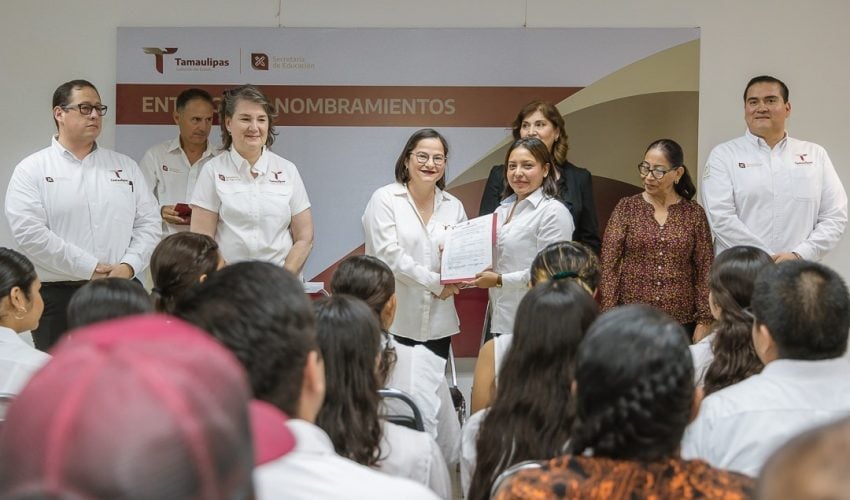 Da bienvenida Educación de Tamaulipas a 88 nuevos docentes para el ciclo escolar 2023-2024