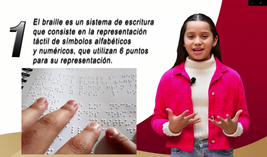 Conoce el sistema alfabético Braille