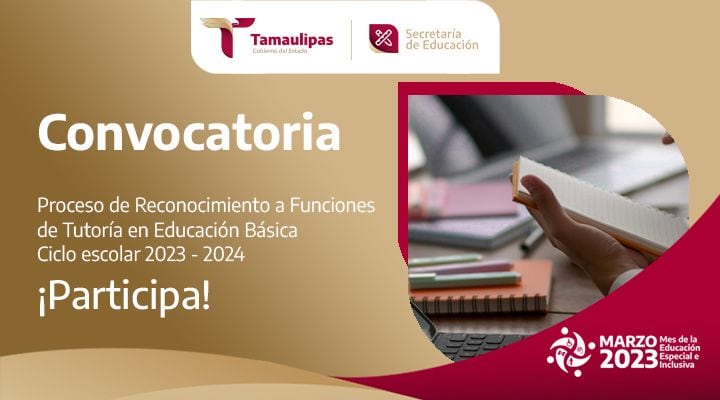 Se invita a participar en el Proceso de Reconocimiento a Funciones de Tutoría en Educación Básica