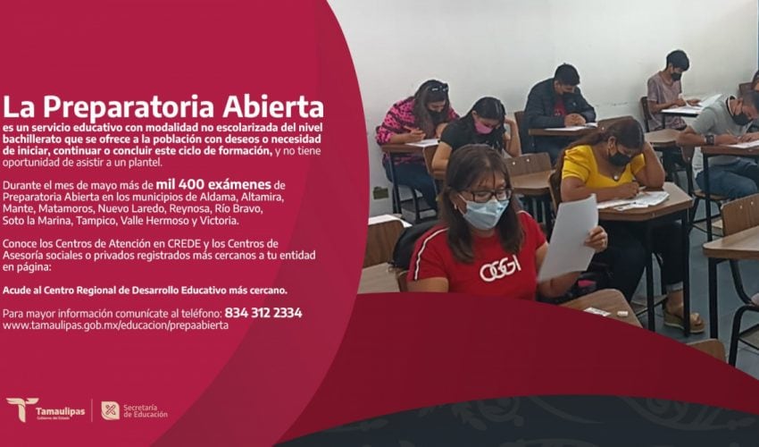 Prepa Abierta en Tamaulipas