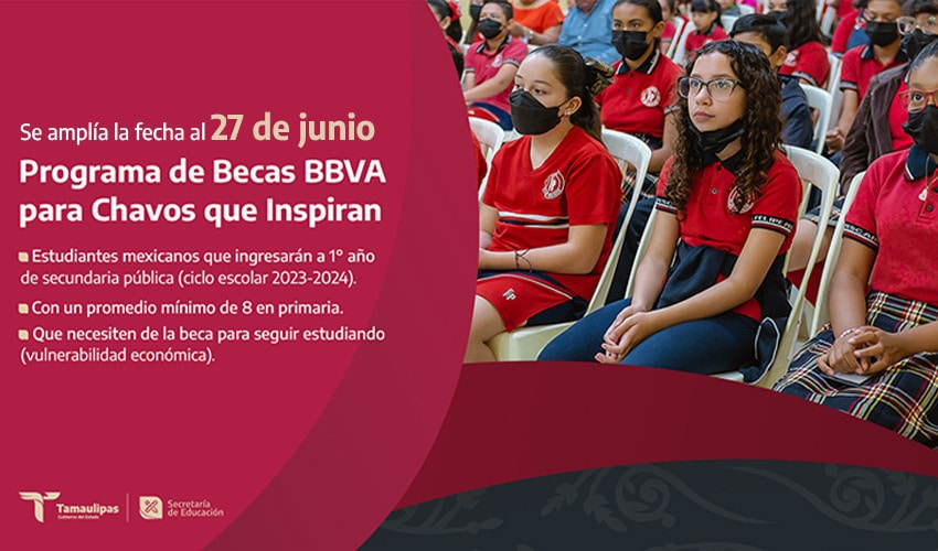 Programa de Becas BBVA para Chavos que Inspiran