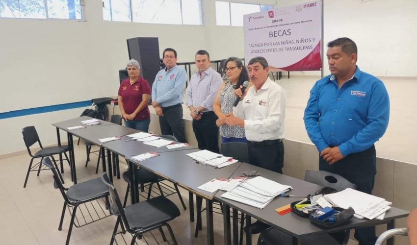 Entrega de las Becas ‘Avanza por las niñas, niños y adolescentes de Tamaulipas’