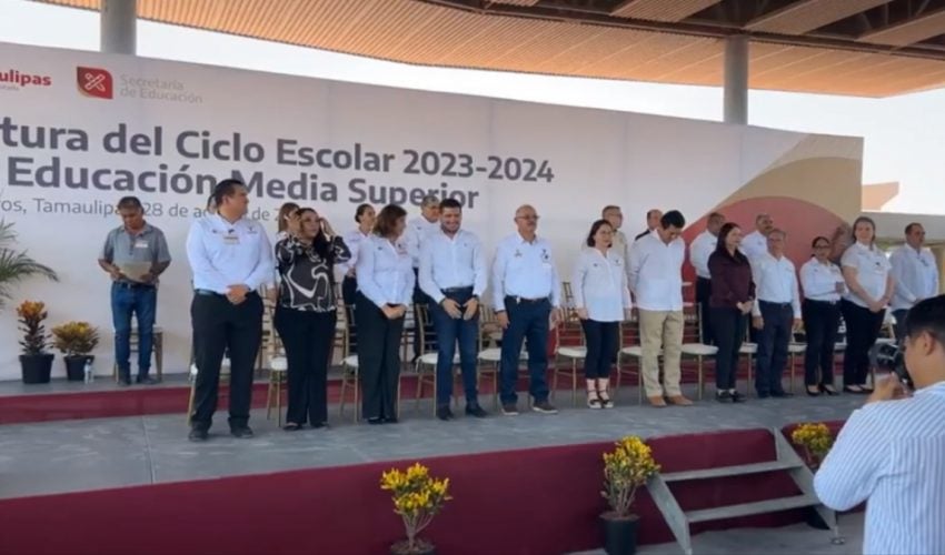 Apertura del Ciclo Escolar 2023-2024 en la Educación Media Superior