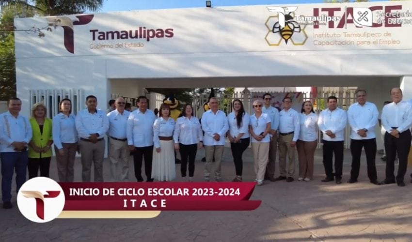 Ceremonia de inicio del ciclo escolar 2023-2024 en el ITACE