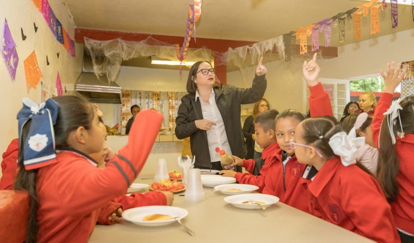 Secretaria de Educación de Tamaulipas, visitó la Escuela Matias S. Canales en Victoria