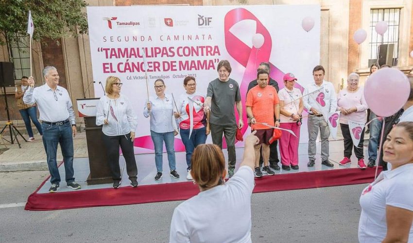 Segunda caminata Tamaulipas contra el Cáncer de Mama