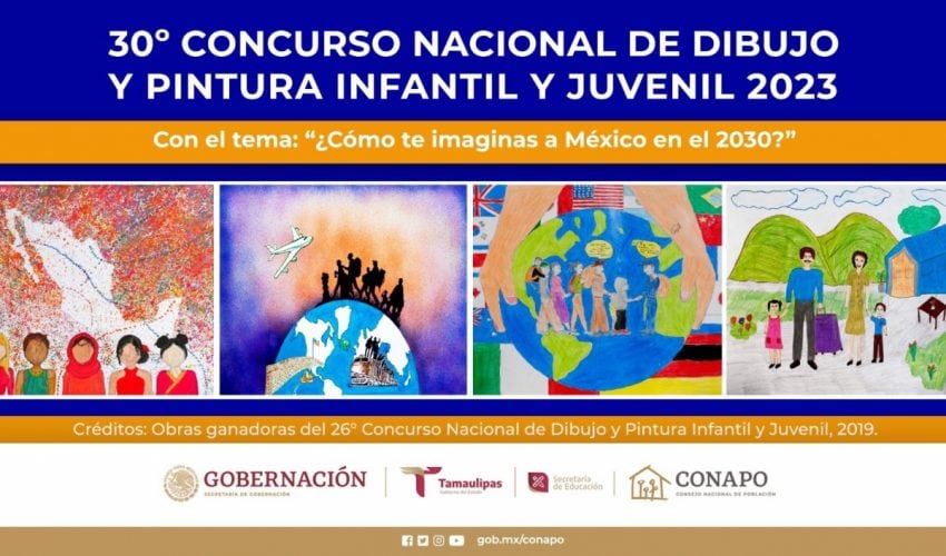 Participa en el 30° Concurso Nacional de Dibujo y Pintura Infantil y Juvenil 2023