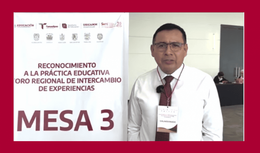 Video: Maestro galardonado nos comparte su práctica docente