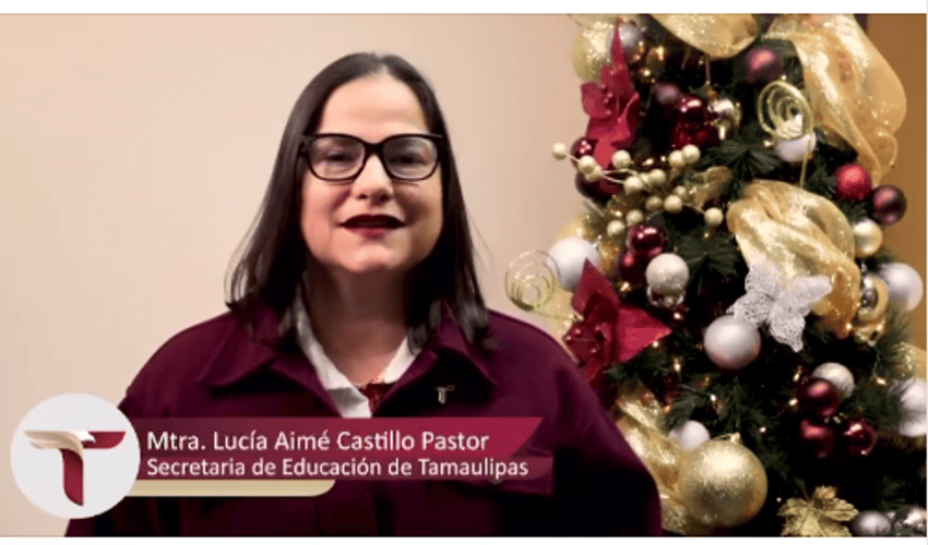 Video: Mensaje Navideño de Lucía Aimé Castillo Pastor