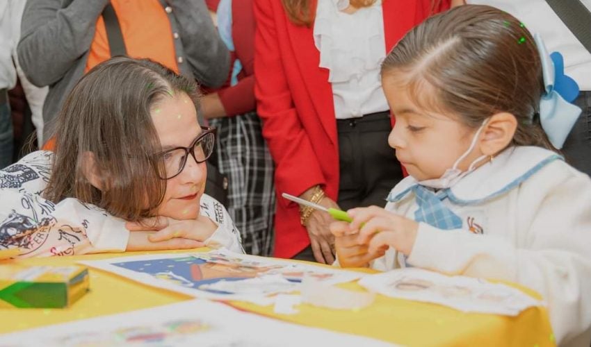 Festival Navideño en Sector 17 de Preescolar en Río Bravo