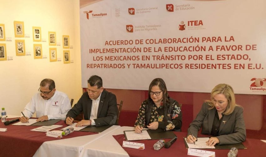 Firma de acuerdo de colaboración entre el ITM  y el ITEA