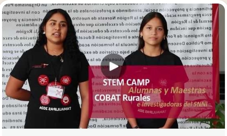Video: Campamento STEM COBAT Rurales.