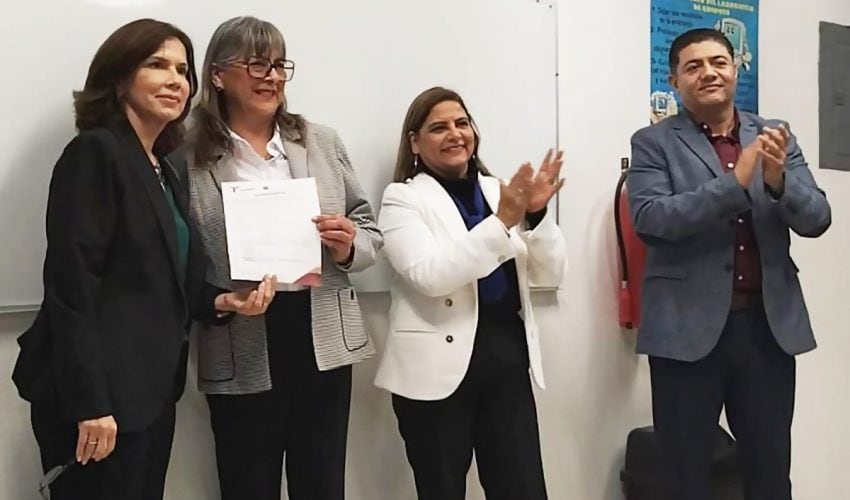 Se dio posesión a nueva subdirectora de la Escuela Secundaria General No. 10 “Lic. Ana Teresa Luebbert Gutiérrez”, en Reynosa