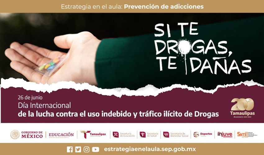 Efeméride ‘Día Internacional de la Lucha Contra el Uso Indebido y el Tráfico Ilícito de Drogas’