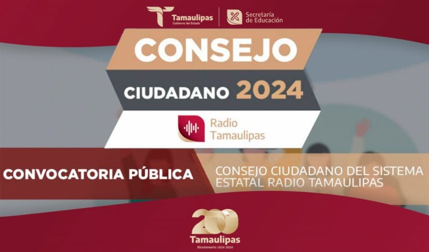 Consejo Ciudadano 2024 del Sistema Estatal Radio Tamaulipas