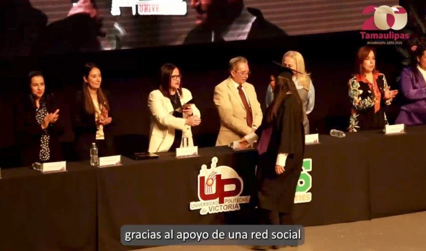 Video: Ceremonia de graduación 2021-2024, de la Universidad Politécnica de Victoria