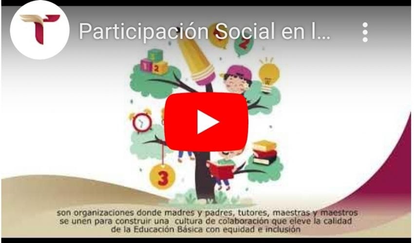 Video sobre el proceso para la constitución de los Consejos de Participación Escolar y las Mesas Directivas de las Asociaciones de Padres de Familia, de las escuelas de Educación Básica, públicas y particulares, del ciclo escolar 2024-2025.