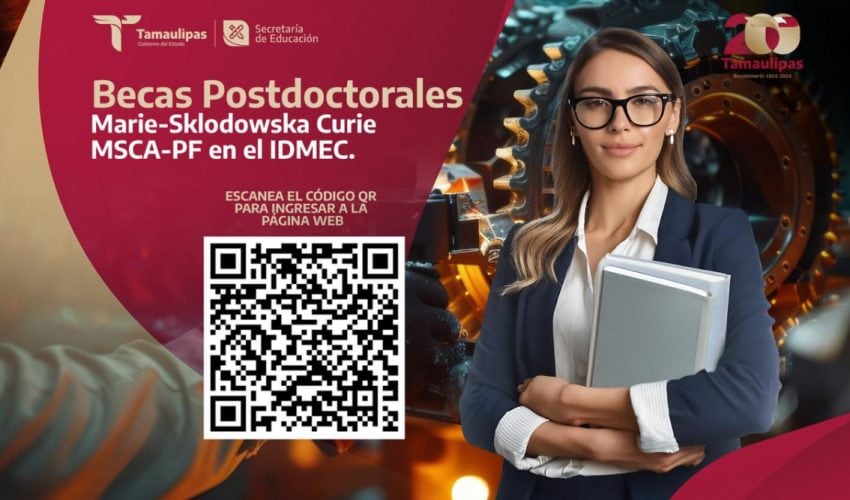 Becas Postdoctorales Marie-Sklodowska Curie MSCA-PF en el IDMEC