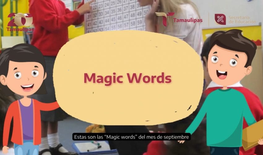 Video: Coordinación de Inglés, denominado “Magic Words del mes de Septiembre”