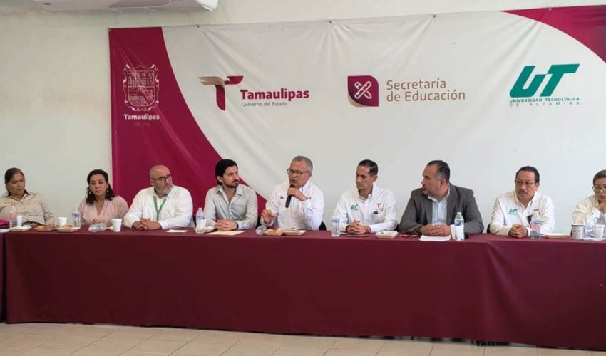 La Universidad Tecnológica de Altamira presentó ante el Consejo de Vinculación y Pertinencia, el Nuevo Modelo Educativo del Subsistema Tecnológico.