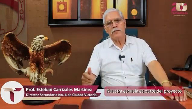 Video: Director de la Escuela Secundaria General No.4 “Profr. José Santos Valdés Salazar”