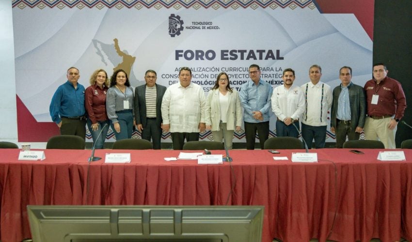 Foro Estatal ‘Actualización Curricular para la Consolidación de Proyectos Estratégicos del TecNM’ en Ciudad Madero