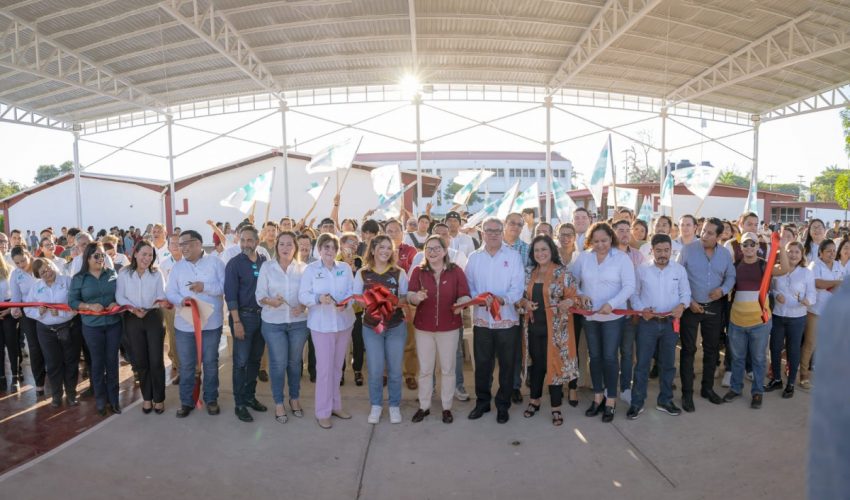 Inauguraron la nueva techumbre de la Universidad Tecnológica de Altamira