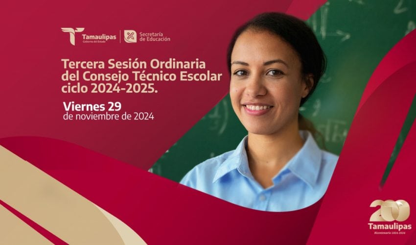 Tercera Sesión Ordinaria del Consejo Técnico Escolar