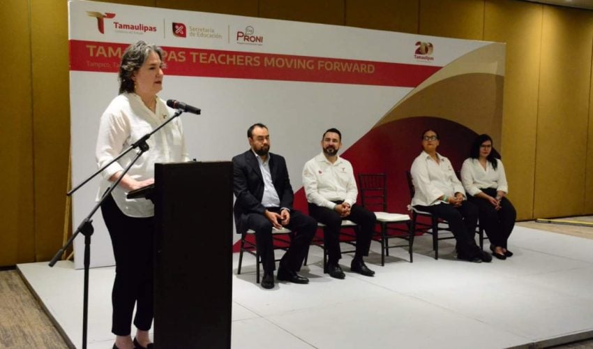 Segundo Encuentro Pedagógico “Teachers Moving Forward”, en el municipio de Tampico.