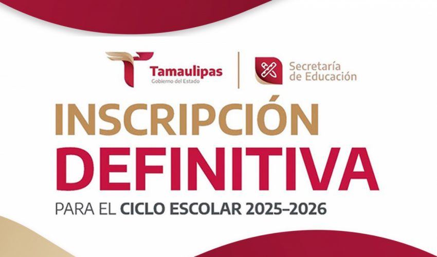 Inscripción Definitiva para ciclo escolar 2025-2026